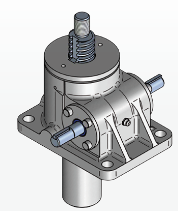 anti-rotation worm screw jacks