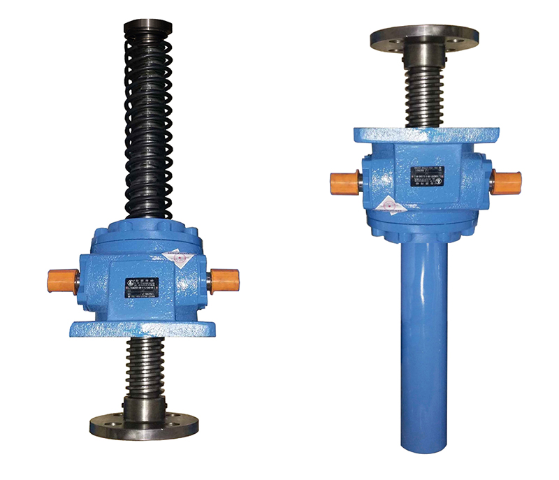 Antibacklash Acme Worm Gear Screw Jack With Spring,Trapezoidal Screw