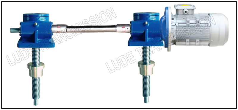 two-set screw jack lifting system