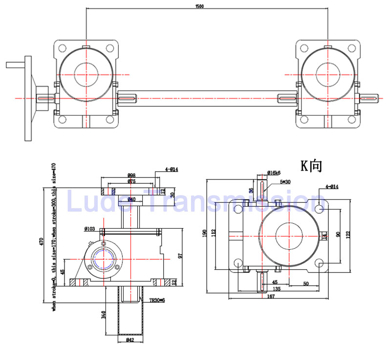 Hand Crank Screw Jack