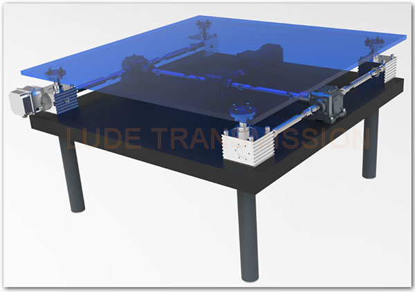 SCREW JACK LIFTING PLATFORM