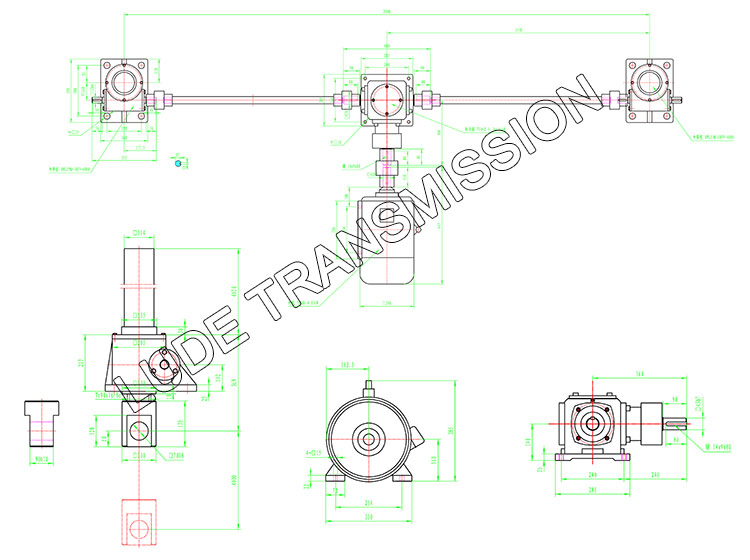 acme screw jack system