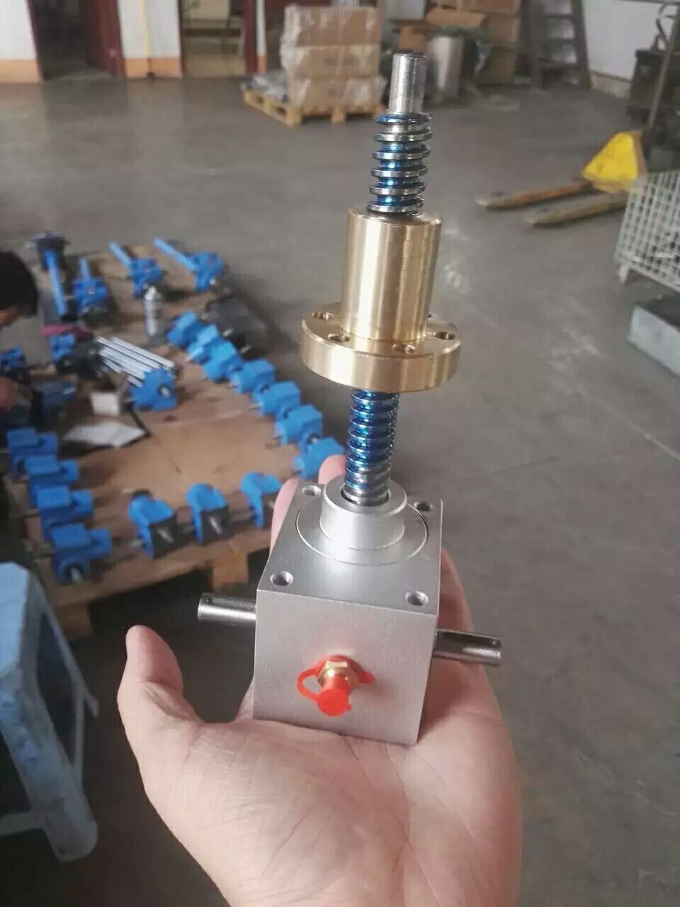 Topranking Products Stainless Steel Screw Jack Industrial Worm Screw