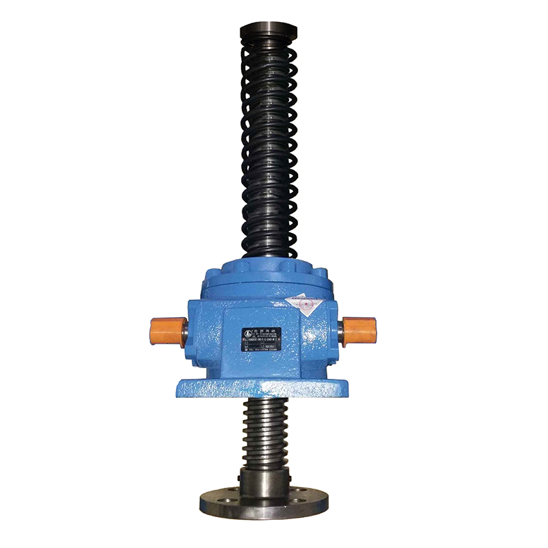 Antibacklash Acme Worm Gear Screw Jack With Spring,Trapezoidal Screw
