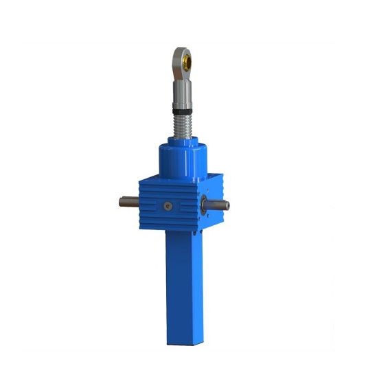 cubic worm gear screw jack of high speed