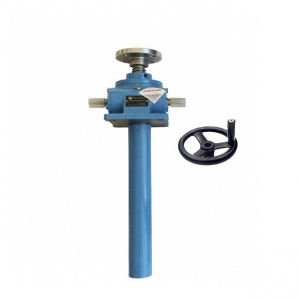 worm screw jack with handle