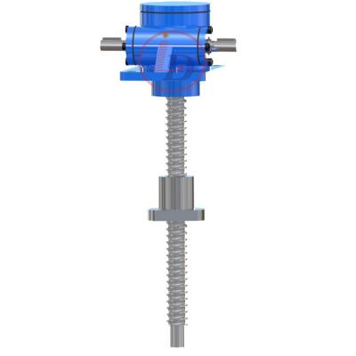 rotating screw jacks lift