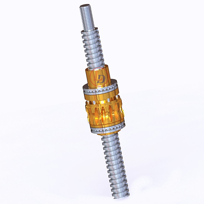 Anti-backlash Machine Screw Jack