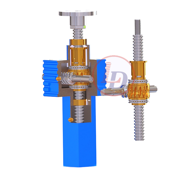 Mechanical Screw Jack With Safety Nut,Mechanical Screw Jack With Safety
