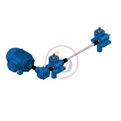 electric worm gear screw jack lift