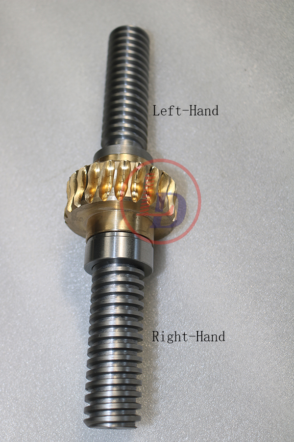 Screw Jack With Right And Left Threaded Spindles