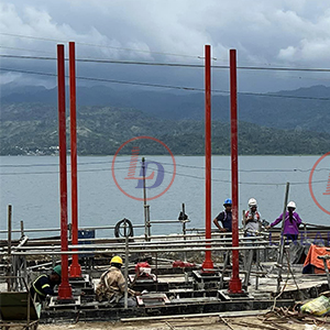 Philippine customer screw jack installation site