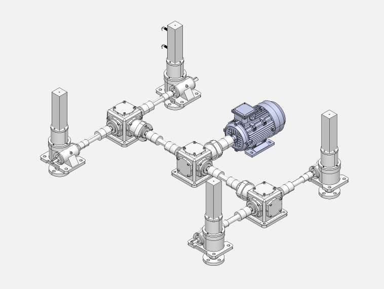 Applications of Screw Jacks in Lifting Platforms and Stage Systems