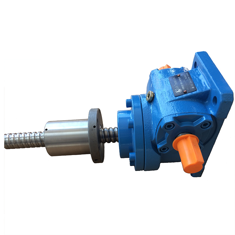 Rotating ball screw lifts JWB025 of worm ratio 6:1