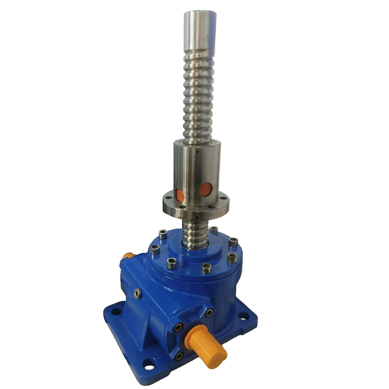 Upright Rotating Ball Worm Screw Jack Features 