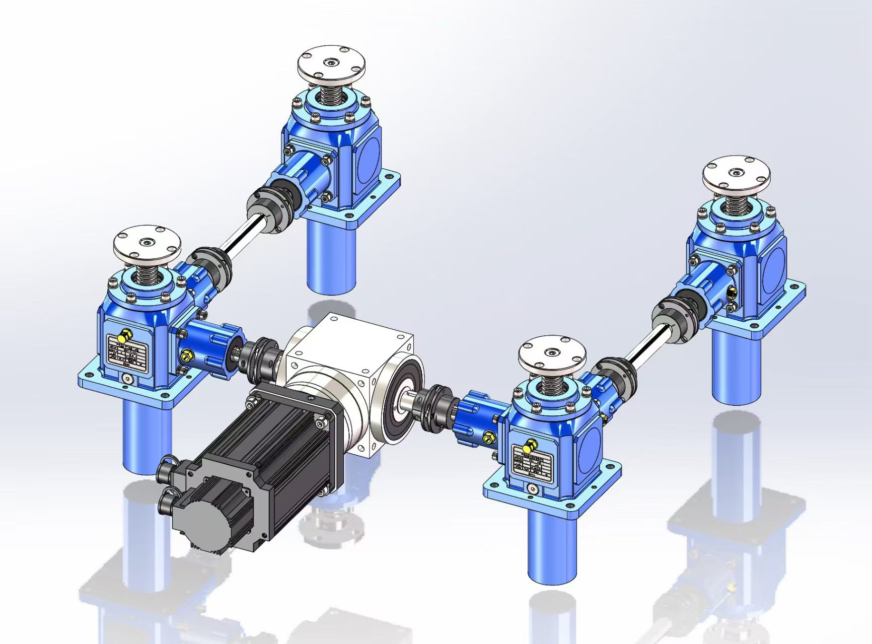  Four Screw Jack Lifting System: A Reliable Solution for Synchronized Industrial Lifting
