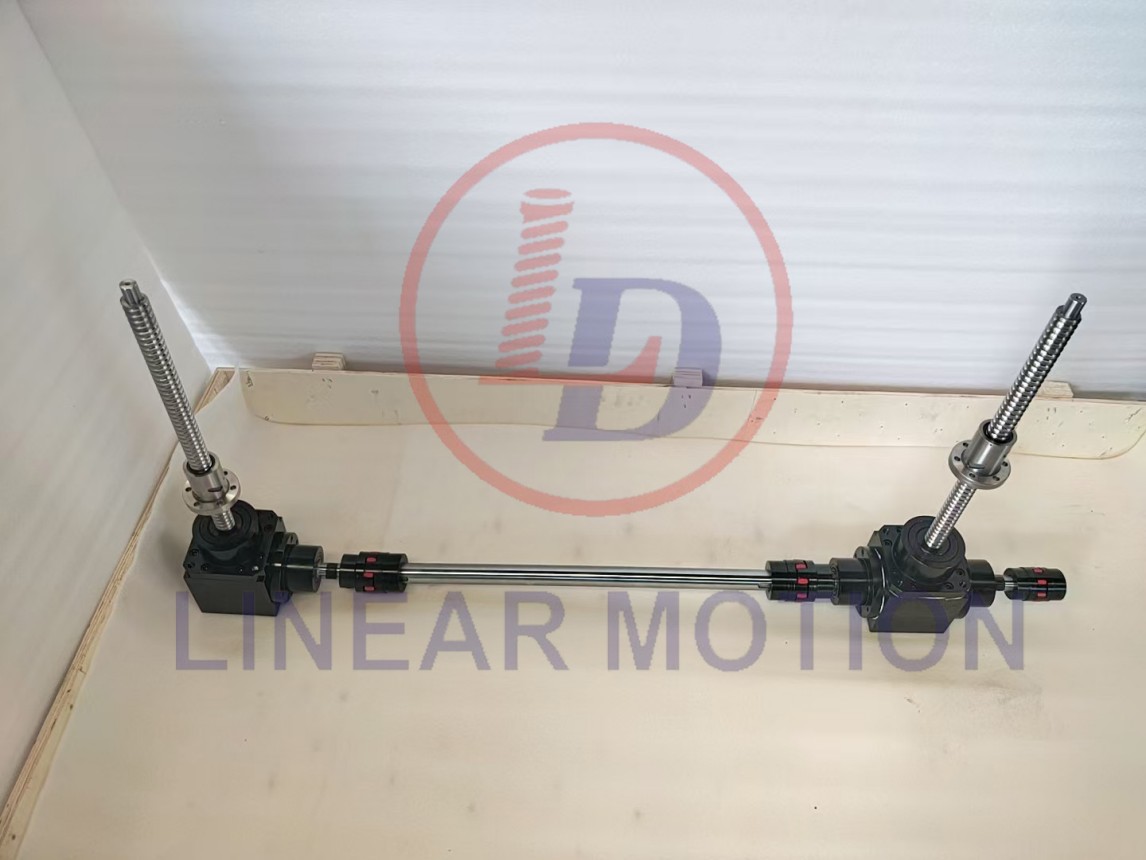 Russian Customer Order DHB140 and DHB250 Bevel Gear Screw Jack